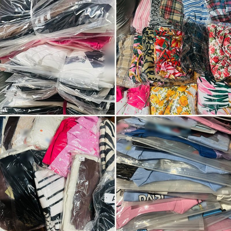 Packed items being counted one by one